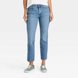 UNIVERSAL THREAD HIGH RISE SLIM STRAIGHT JEANS SIZE 29/8 EXCELLENT